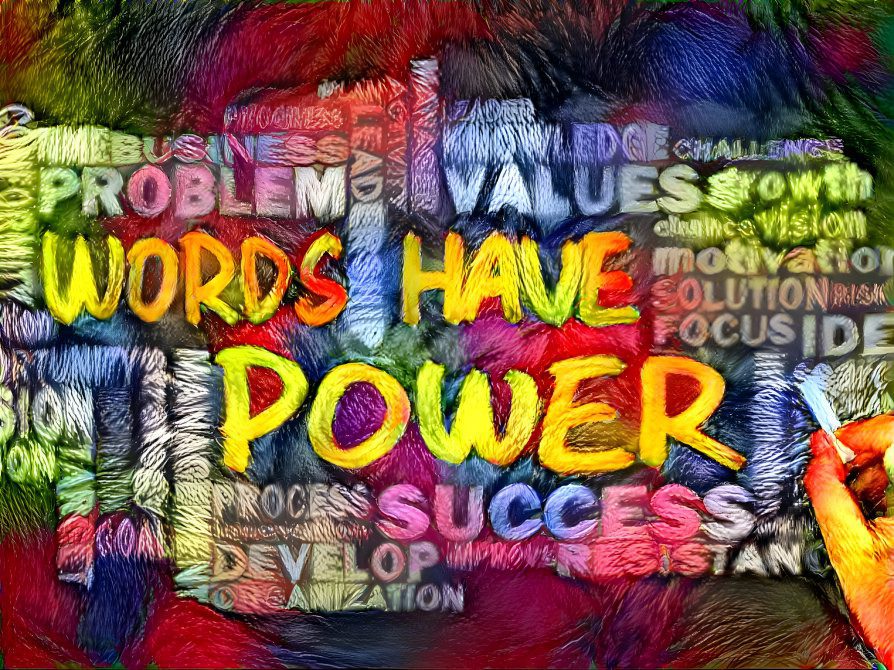 words have power artwork