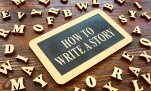 How to write a story banner